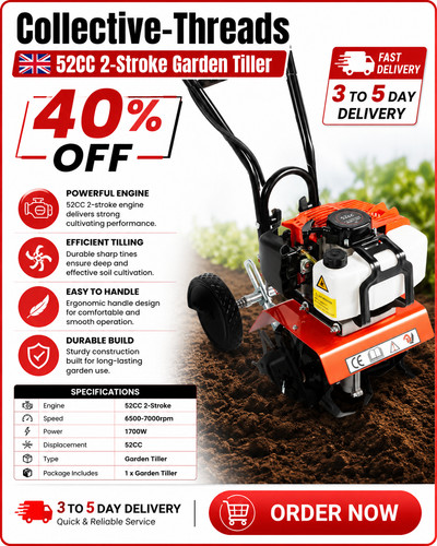 Petrol cultivator tiller - cultivator,