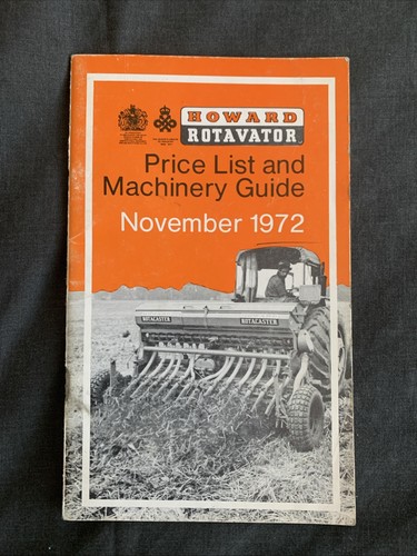 Howard rotavator price list - howard,