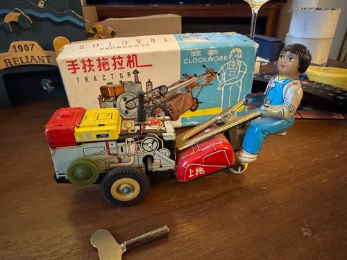 Splendid rare boxed - boxed, tinplate